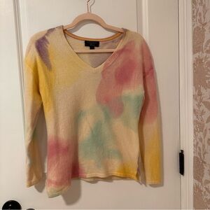 Cashmere Charter Club V-Neck Pastel Sweater